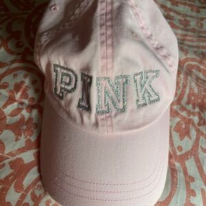 PINK Victoria's Secret Light Pink Cap
